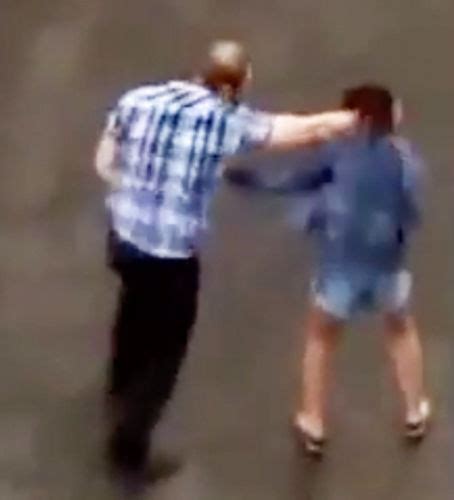Video Captures Moment Thug Punches Girlfriend To The Floor In Russian