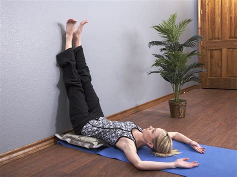 Legs Up The Wall Pose Yoga With Dr Weil