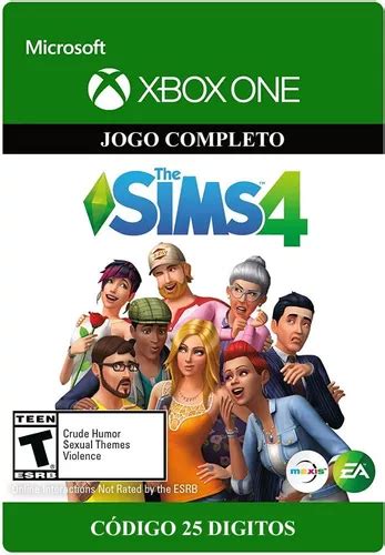 The Sims 4 Xbox One Codigo 25 Digitos Oficial Parcelamento Sem Juros