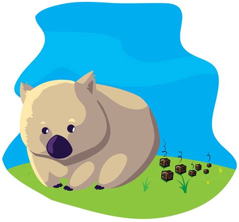 Wombat Cartoon