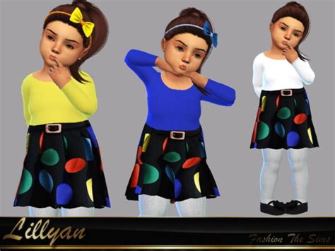 Dress Laisla Baby By Lyllyan From Tsr Sims 4 Downloads