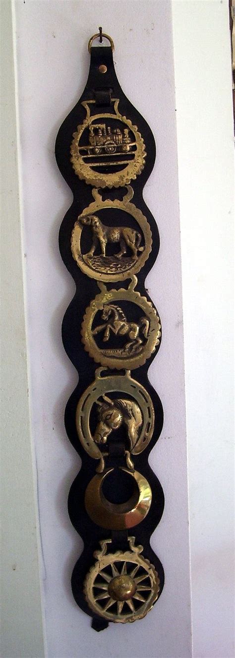 Metal Buckles Vintage Horse Brass Lot Horse Bridle Harness Ornaments