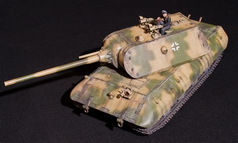 E 100 Maus Turret — Каропкару — стендовые модели военная миниатюра