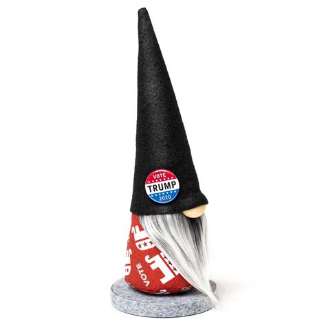 Joyful Gnomes Handmade President Trump Gop Indoor Nordic Style Felt And Fabric
