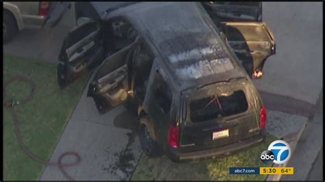 Man Charged In Connection To Bodies In Burning Suv In Orange County Abc7 Los Angeles