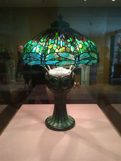 Dragonfly Lamp By Louis Comfort Tiffany At The Art Institute Of Chicago