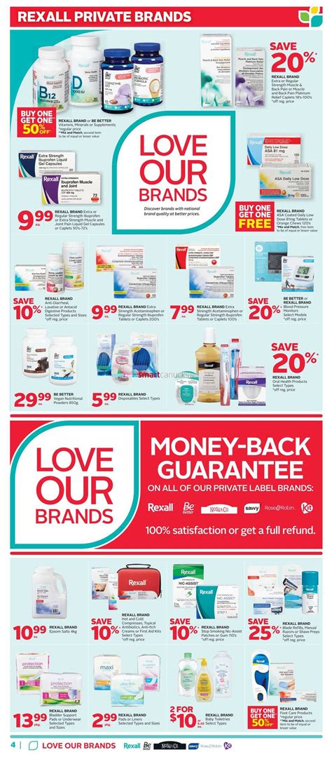 Rexall On Flyer March 4 To 10