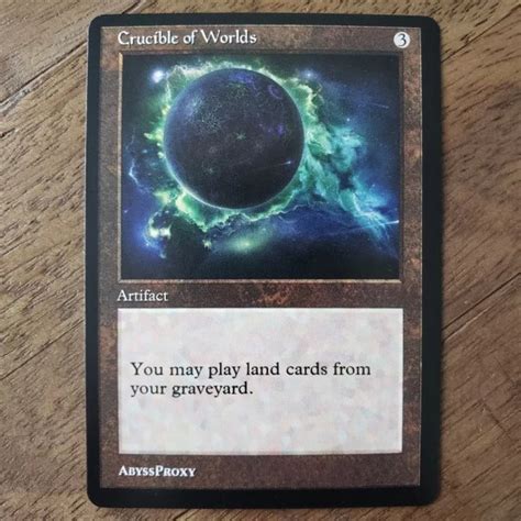 Crucible Of Worlds A Abyss Proxy Shop Enhance Your Commander And