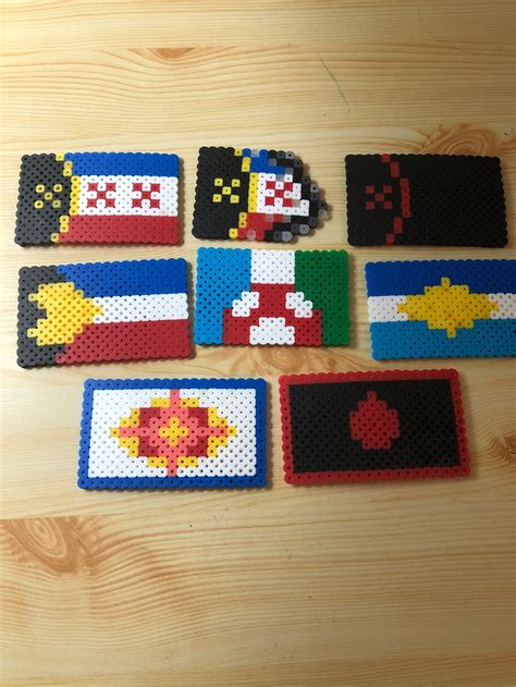 Perler Bead Dream Smp Flags Etsy Canada