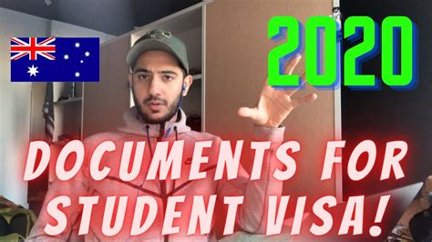£348 to apply for a student visa from outside the uk. DOCUMENTS for Australian Student Visa Process - 2020 - YouTube