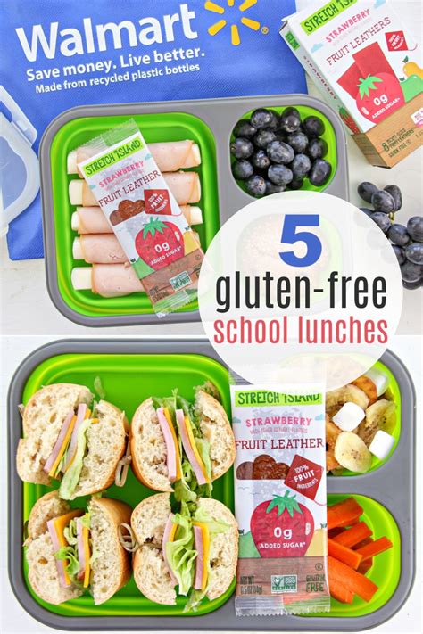5 Days Of Easy Gluten Free School Lunchbox Ideas Healthy Gluten Free