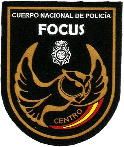 Policía Nacional Cnp Focus Centro Parche Insignia Emblema Distintivo 4