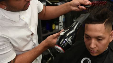 Dapper Barbershop Haircut Styling Part 2 Youtube