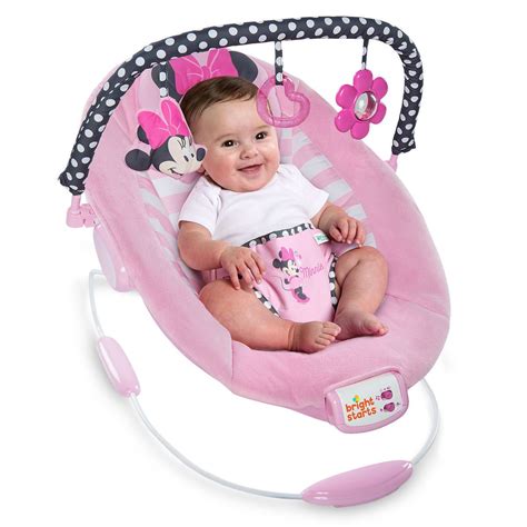 Minnie Mouse Bouncer Seat For Baby By Bright Starts Baby Minnie Mouse