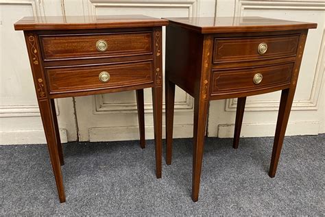 Pretty Pair Bedside Tables 733006 Uk