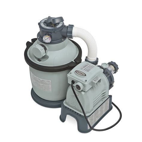 Intex Krystal Clear Sand Filter Pump For Above Ground Pools Inch V With Gfci
