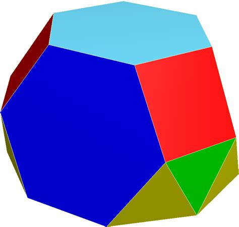 Diminished Triaugmented Truncated Octahedron Near Miss Polytope Wiki
