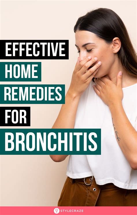Effective Home Remedies For Bronchitis Acute Bronchitis Is Usually