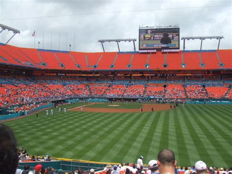 Sun Life Stadium History Photos And More Of The Florida Marlins