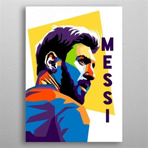 Art Pop Pop Art Drawing Art Drawings Simple Portrait Drawing Messi