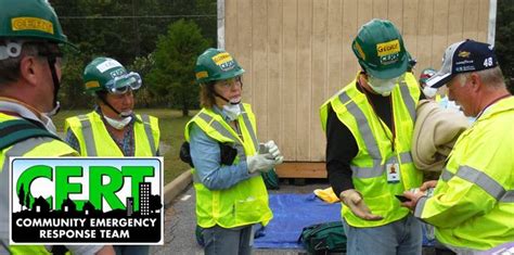 Community Emergency Response Team Cert James City County Va