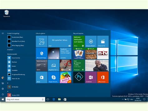 Windows 10 Layout Des Start Menüs Für Alle Konten Synchronisieren