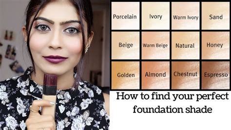 How To Choose The Right Foundation Shade Beginners Special Rinkal Soni In 2020 Foundation