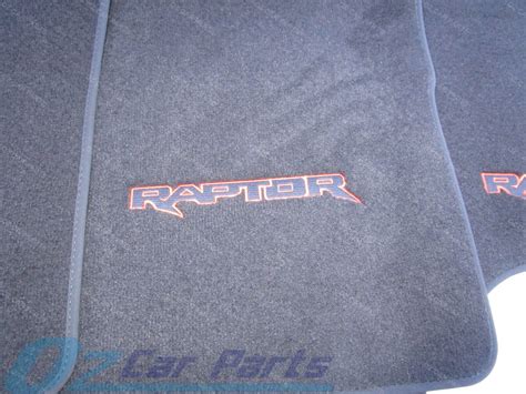 Genuine New Carpet Floor Mat Setkit Red Black For Ford Ranger Raptor