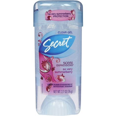 Secret Scent Expressions Anti Perspirant Deodorant Clear Gel So Very