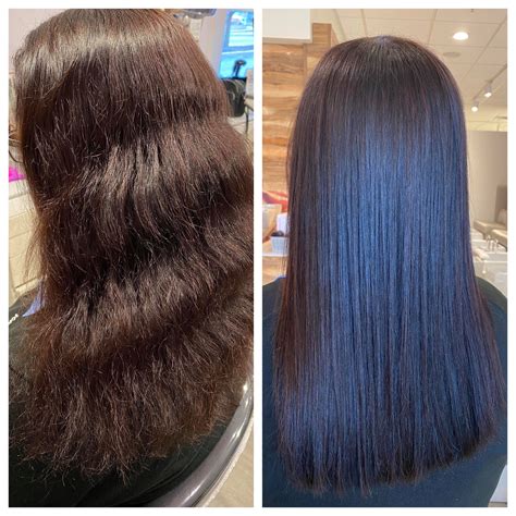 Before And After With The Keratin Complex Smoothing Treatment Keratin