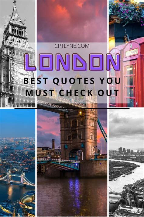50 Amazing London Quotes You Need To Know Artofit
