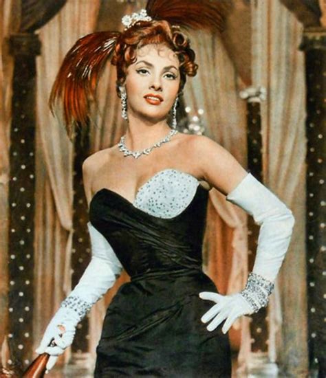 Najpiękniejsza Kobieta świata 1955 Gina Lollobrigida Hollywood