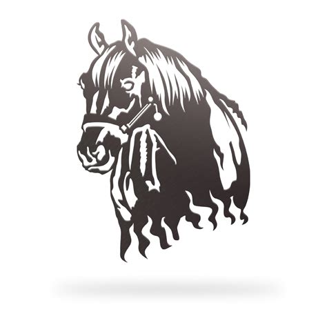 Horse Head Shop For Animal Signs Liberty Metal And Design