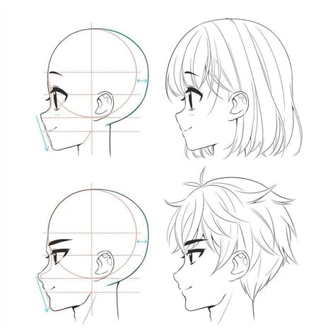 como dibujar rostros y lineas anime amino Рисовать Уроки рисования лица Нарисовать лица