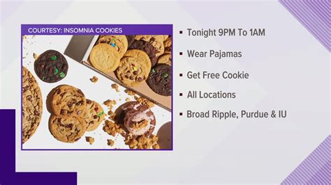Insomnia Cookies Pajama Party Free Cookies Monday Night