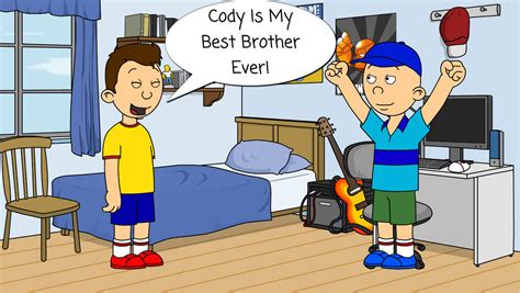 Caillou Anderson And Cody Anderson By Mikhailebora1961 On Deviantart