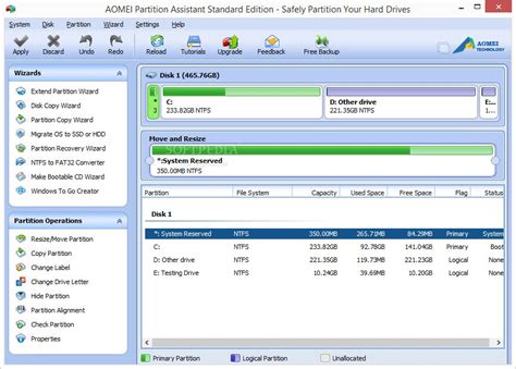 Create And Format Hard Disk Partitions With Aomei Partition Assistant
