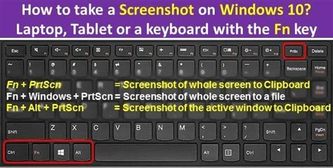 How To Take A Picture Of Your Computer Screen Windows 10