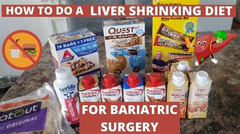 How To Do A Liver Shrinking Diet For Bariatric Surgery From My My