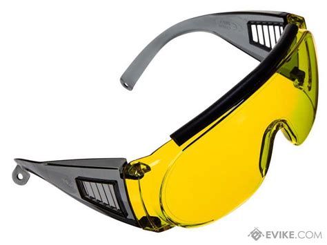allen company shooting and safety fit over glasses color yellow lenses tactical gear apparel