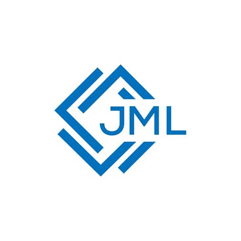Jml Letra Logo Diseño En Blanco Antecedentes Jml Creativo Circulo