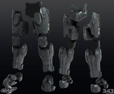 Enforcer Leg Halo Armor Armor Concept Power Armor