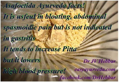 Asafoetida Health Benefits, Medicinal Uses, Side Effects - Ayurveda