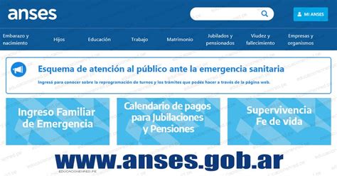 Consultar bono de emergencia contingencia por cédula ecuador. WWW.ANSES.GOB.AR - Bono de Emergencia - Cobro Asignación ...