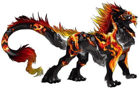 Fire Wolf Fantasy Tiere Tiere Fantasy