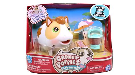 Each chubby puppy is unique and waddles and hops in an adorable way. Chubby Puppies and Friends Toffee Pony Unboxing Review ...