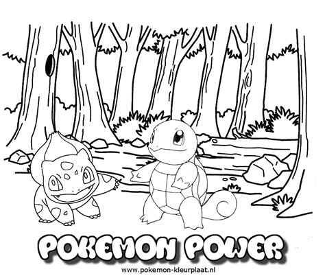 Pokemon Power Coloringpage Kleurplaat Pokemon Coloring Pages Pogo