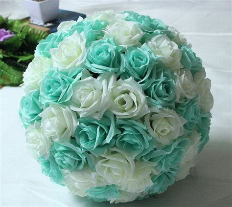 Rose Flower Ball Wedding Decoratin Ball Silk Kissing Ball Flowers Pomander Rose Balls Muti