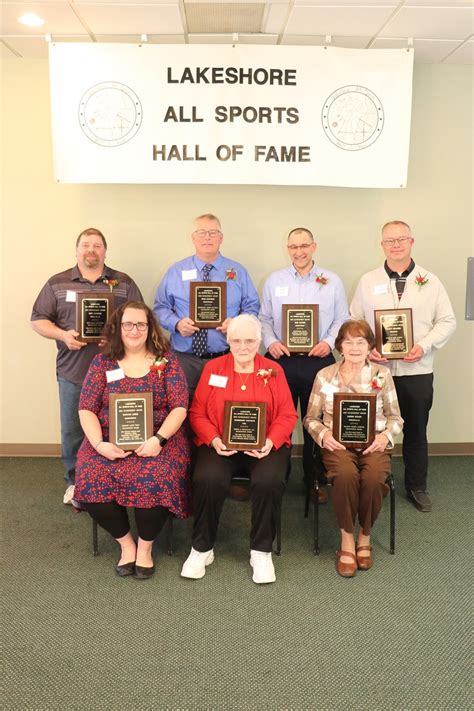 Five New Enshrinees Inducted Into The Lakeshore All Sports Hall Of Fame Seehafer News