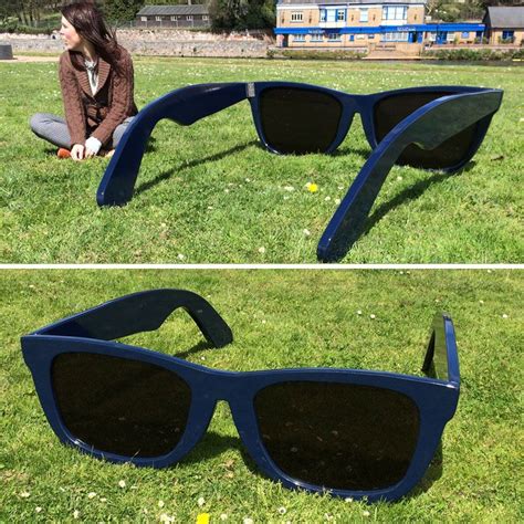 Giant Navy Sunglasses Giant Garden Games Giant Props Exhibition Display Vbs Summer Vibes